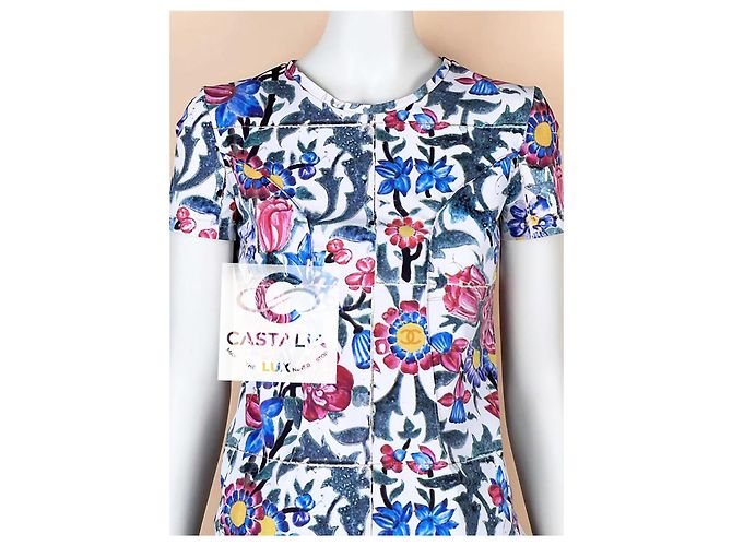 Chanel Camiseta Kaleidoscope CC Logo París / Dubái 38 FR Multicolor - vista 10