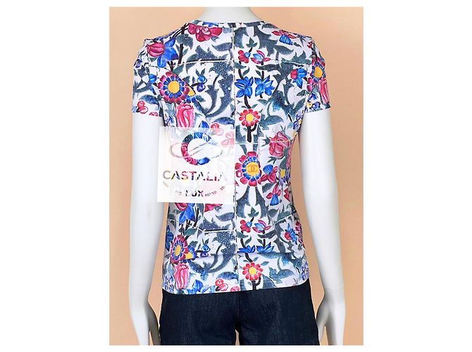 Chanel Camiseta Kaleidoscope CC Logo París / Dubái 38 FR Multicolor - vista 9