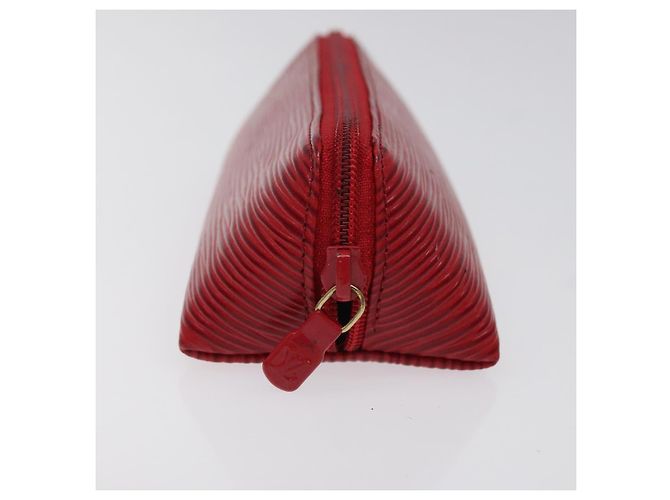 LOUIS VUITTON Estuche de Lápices Epi Rojo M56547 LV Auth am8480 Roja - vista 4