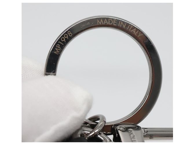 LOUIS VUITTON Monogram Eclipse Portachiavi De Vivienne Charm MP1998 Auth 118874M Monogramma - vista 7