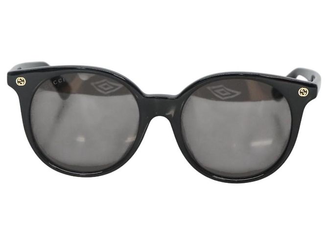 Occhiali da sole GUCCI in plastica nera Auth am8482 Nero - vista 2
