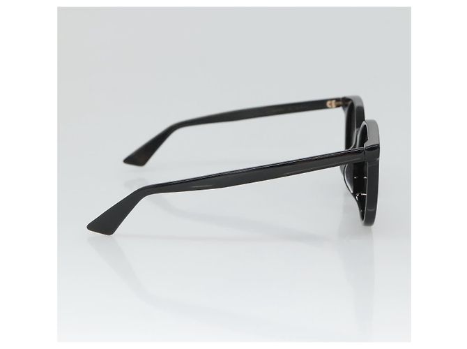 Occhiali da sole GUCCI in plastica nera Auth am8482 Nero - vista 4