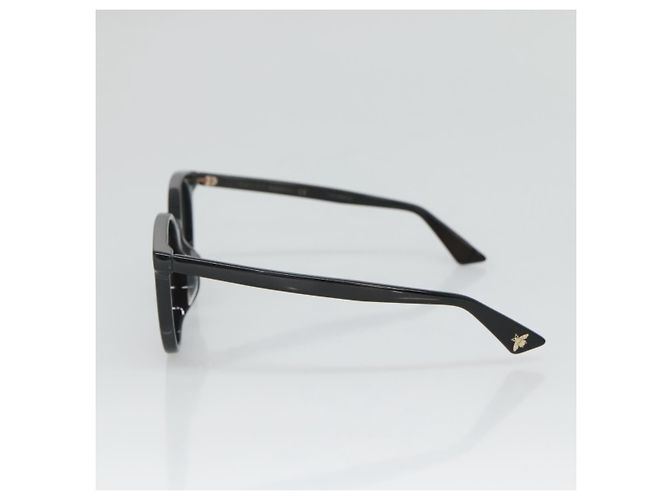 Occhiali da sole GUCCI in plastica nera Auth am8482 Nero - vista 5
