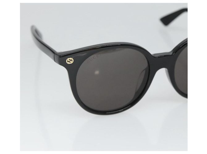 Occhiali da sole GUCCI in plastica nera Auth am8482 Nero - vista 6