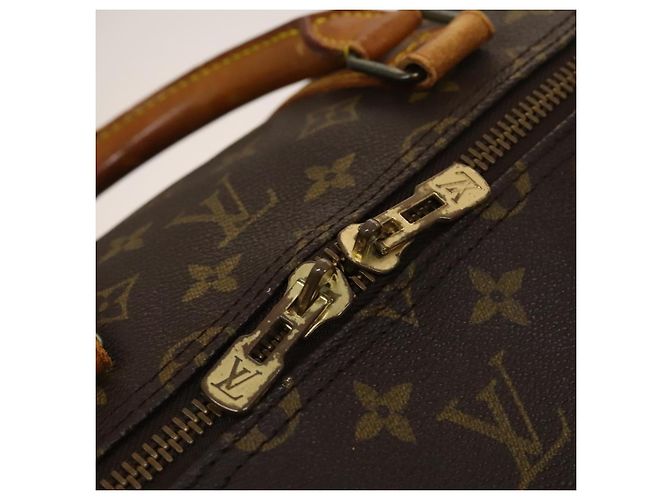 LOUIS VUITTON Monogram Keepall Bandouliere 55 Borsa Boston M41414 LV Auth 123367 Monogramma - vista 10