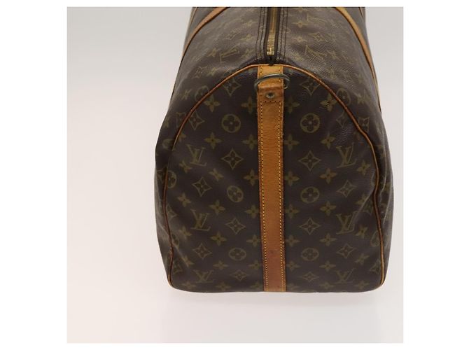 LOUIS VUITTON Monogram Keepall Bandouliere 55 Borsa Boston M41414 LV Auth 123367 Monogramma - vista 3