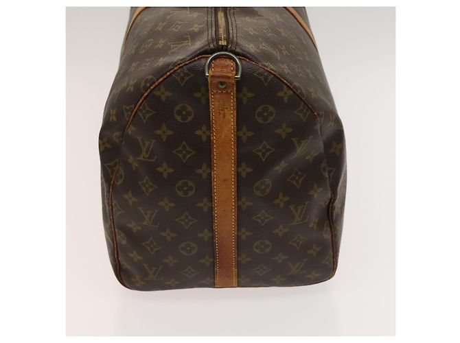 LOUIS VUITTON Monogram Keepall Bandouliere 55 Borsa Boston M41414 LV Auth 123367 Monogramma - vista 4