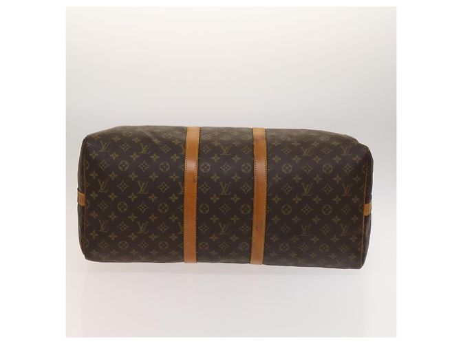 LOUIS VUITTON Monogram Keepall Bandouliere 55 Borsa Boston M41414 LV Auth 123367 Monogramma - vista 5