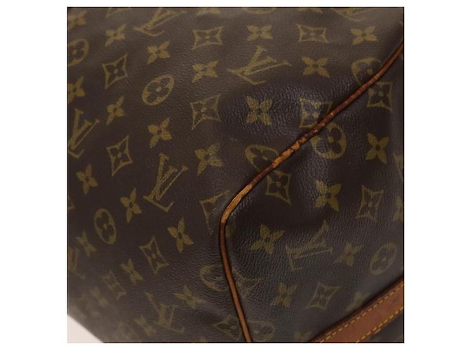 LOUIS VUITTON Monogram Keepall Bandouliere 55 Borsa Boston M41414 LV Auth 123367 Monogramma - vista 8