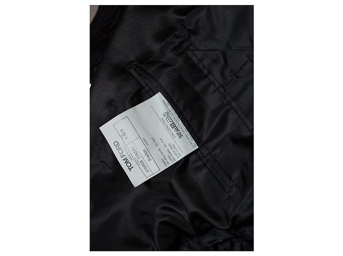 Schwarze Shelton-Jacquard-Smokingjacke von Tom Ford - Ansicht 6