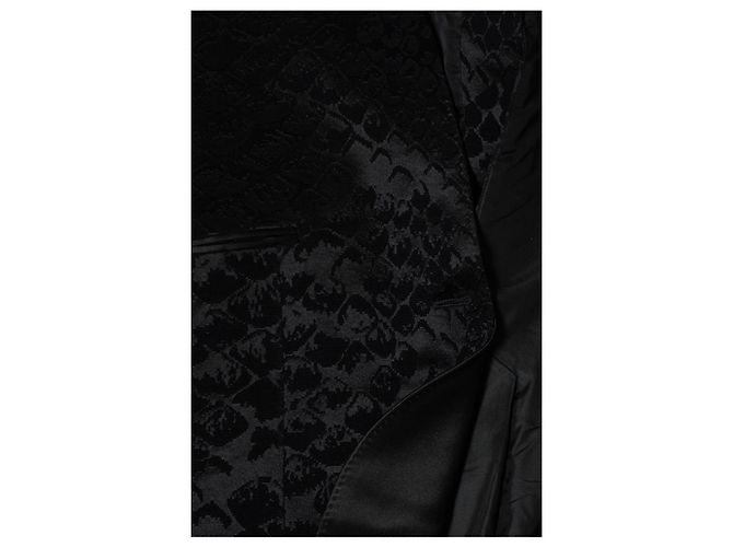 Schwarze Shelton-Jacquard-Smokingjacke von Tom Ford - Ansicht 9