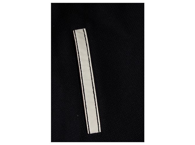 Saint Laurent, Bomber teddy classico 2020 Nero Bianco - vista 6