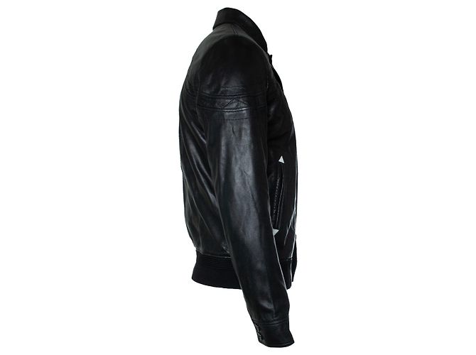Saint Laurent, western truckerjacke Hedi Slimane 2018 Schwarz - Ansicht 4