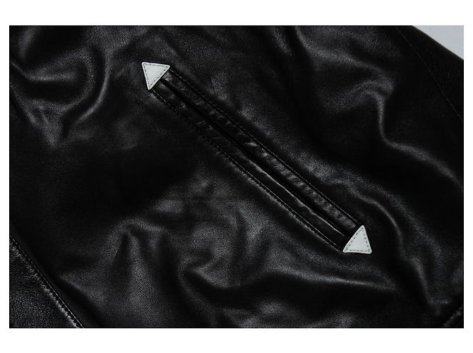 Saint Laurent, western truckerjacke Hedi Slimane 2018 Schwarz - Ansicht 8