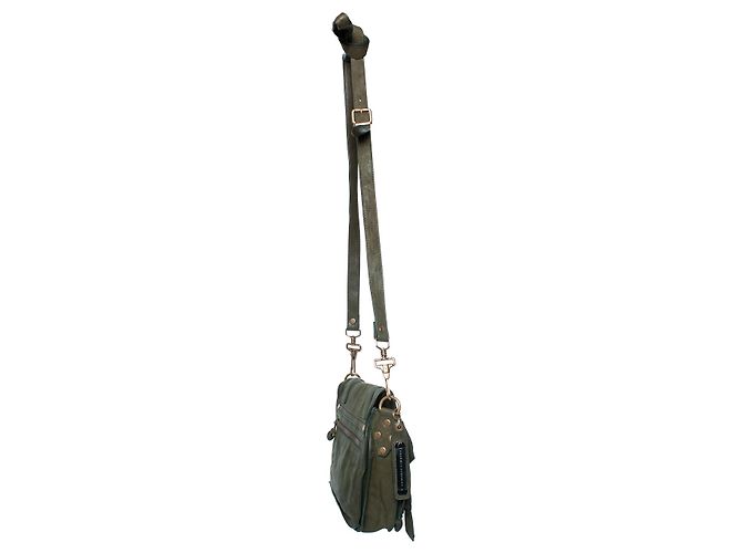 Proenza Schouler, mini borsa PS1 knot in verde - vista 2