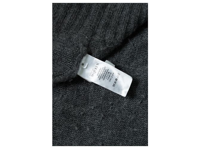 Grau beschädigter Cardigan Alexander McQueen - Ansicht 6
