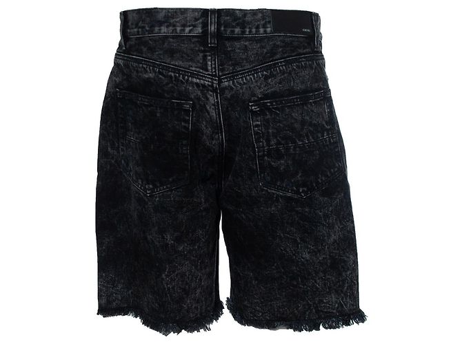 Amiri, Trasher-Jeansshorts in Schwarz - Ansicht 2