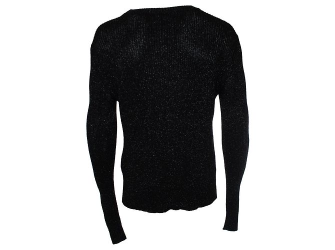 Saint Laurent, suéter negro de lurex 2019 - vista 2