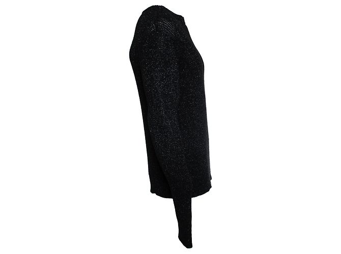 Saint Laurent, suéter negro de lurex 2019 - vista 3