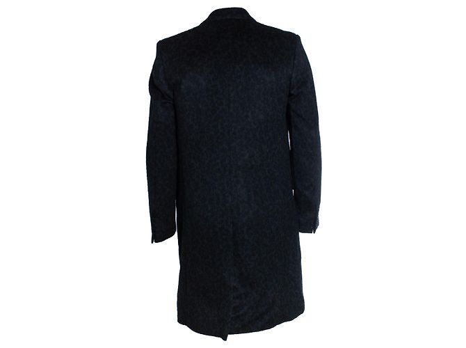 Givenchy, Grey wool melange single breasted coat - view 2