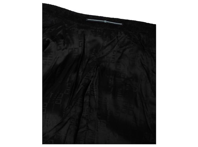 Givenchy, Grey wool melange single breasted coat - view 7