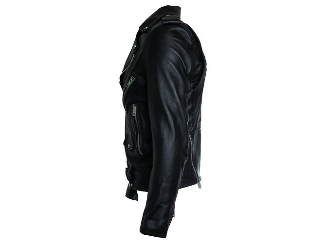 Céline Klassische Bikerjacke Christian Barclay von Celine Schwarz - Ansicht 3