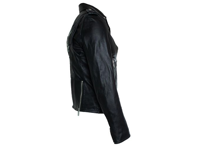 Céline Klassische Bikerjacke Christian Barclay von Celine Schwarz - Ansicht 4