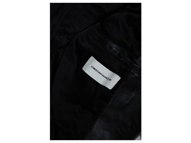 Céline Klassische Bikerjacke Christian Barclay von Celine Schwarz - Ansicht 6