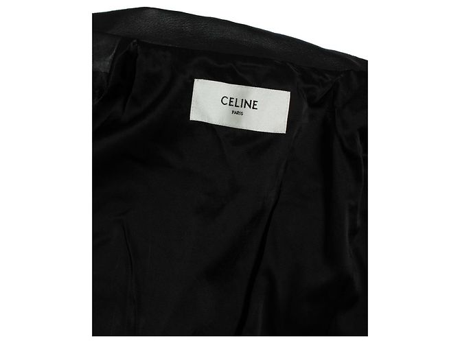 Céline Klassische Bikerjacke Christian Barclay von Celine Schwarz - Ansicht 9