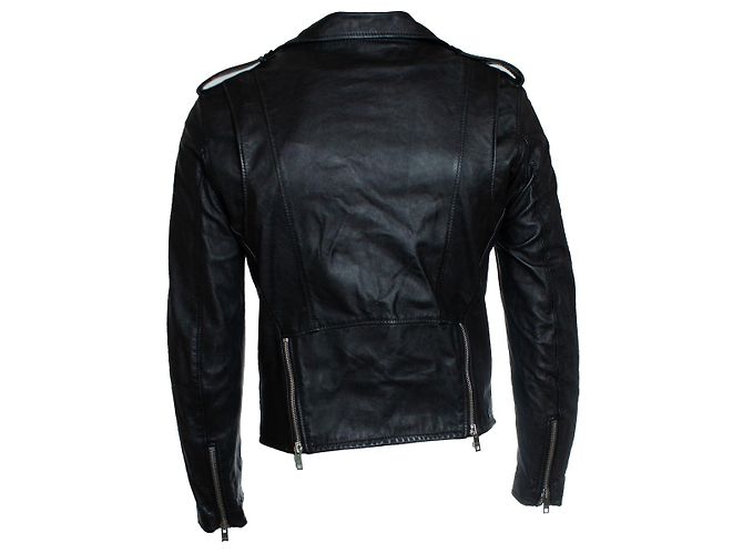 Céline Celine, Klassische Bikerjacke aus Kalbsleder - Ansicht 2