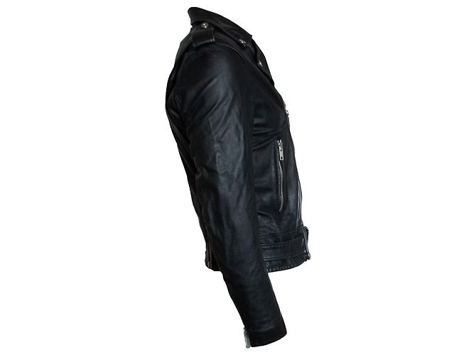 Céline Celine, Klassische Bikerjacke aus Kalbsleder - Ansicht 3