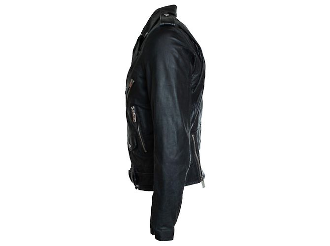 Céline Celine, Klassische Bikerjacke aus Kalbsleder - Ansicht 4