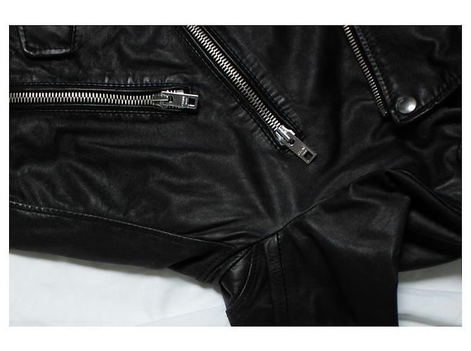 Céline Celine, Klassische Bikerjacke aus Kalbsleder - Ansicht 7