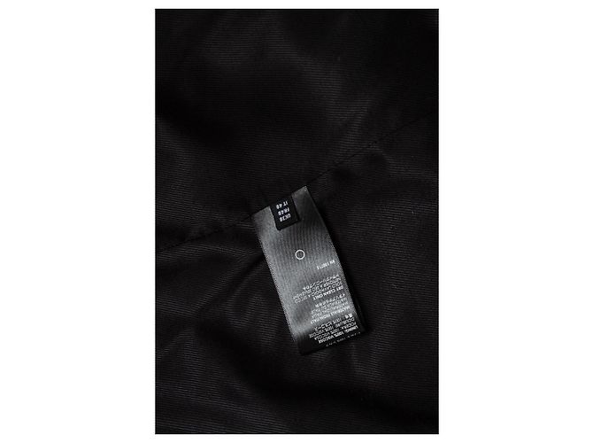 Amiri, abrigo largo de bucle en negro - vista 8