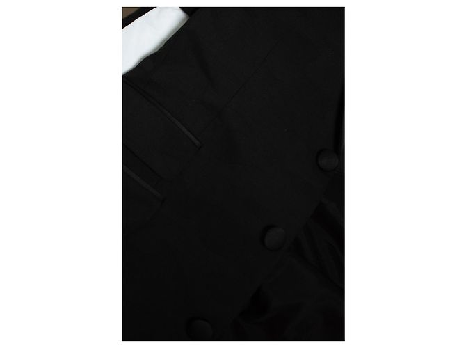 Neil Barrett, schwarzer Camouflage Slim-Fit Blazer - Ansicht 7