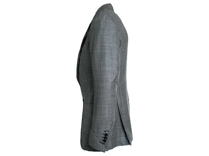 O'Conner Blazer im Hahnentrittmuster von Tom Ford Schwarz Weiß - Ansicht 2