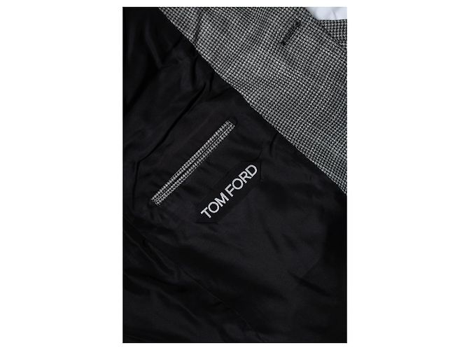 O'Conner Blazer im Hahnentrittmuster von Tom Ford Schwarz Weiß - Ansicht 6