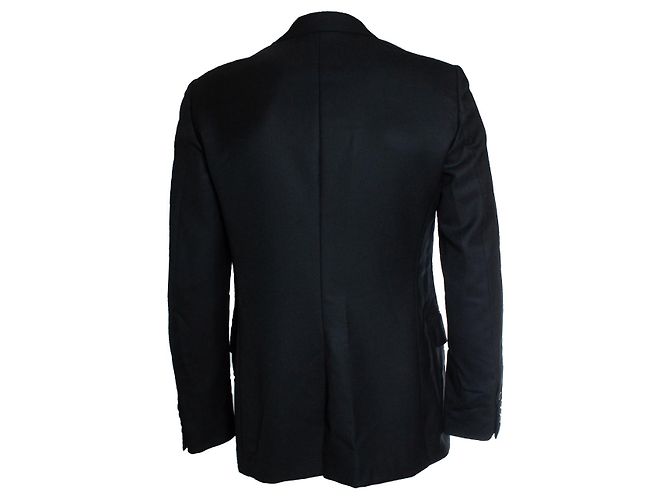 Alexander McQueen, Schwarze Doppelreiher-Blazer - Ansicht 3