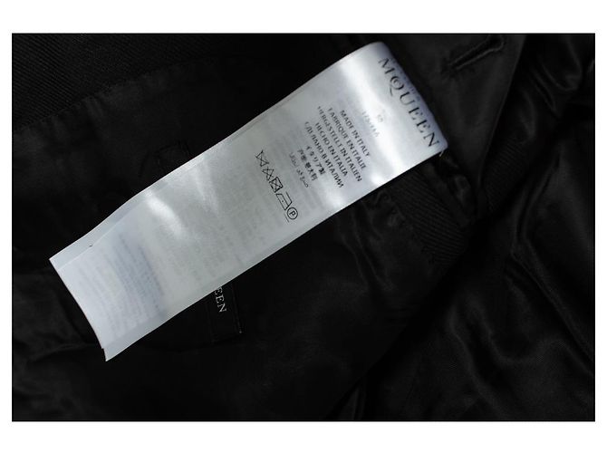 Alexander McQueen, Schwarze Doppelreiher-Blazer - Ansicht 6