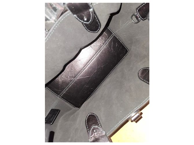 Sac à main Dior Small Toujours Macrocannage en cuir noir - vue 16