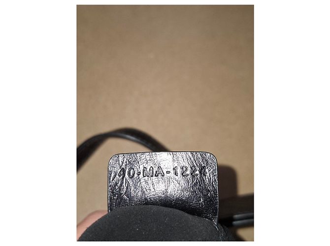 Sac à main Dior Small Toujours Macrocannage en cuir noir - vue 20
