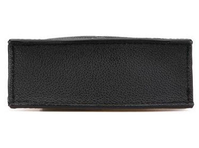 Borsa Petit Sac Plat Empreinte Monogram Louis Vuitton 2way M81416 Nero - vista 3