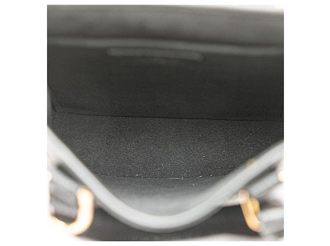 Borsa Petit Sac Plat Empreinte Monogram Louis Vuitton 2way M81416 Nero - vista 5