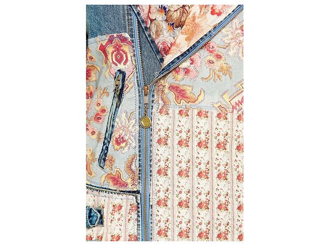 Giacca in denim patchwork Camilla Jeanne Queen - vista 7