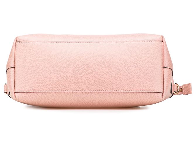 Borsa GG Charm in pelle di vitello rosa Gucci - vista 3