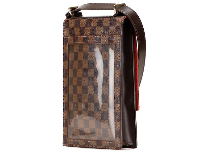 Louis Vuitton Marrone Damier Ebene Portobello - vista 2