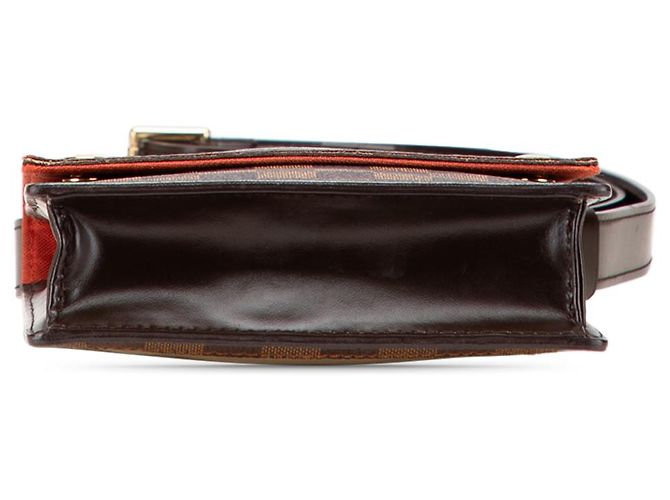 Louis Vuitton Marrone Damier Ebene Portobello - vista 3