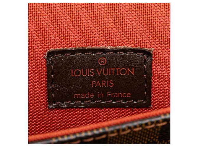 Louis Vuitton Marrone Damier Ebene Portobello - vista 5