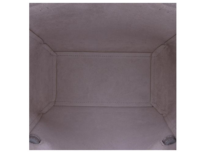 Belt Bag Céline Borsa a cintura in pelle di vitello laminata argento Celine - vista 4