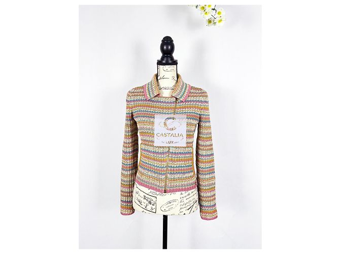 Chanel Nuova Parigi / Giacca Sogno Tropicale Cuba 36 FR Multicolore - vista 10